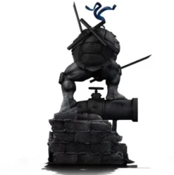 Tortugas Ninja Estatua 1/10 Art Scale Leonardo Black and White Variant 26 cm exclusive