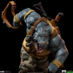 Tortugas Ninja Estatua BDS Art Scale 1/10 Rocksteady 24 cm