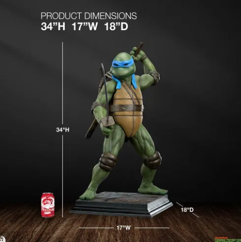Tortugas Ninja Estatua 1/2 Leonardo 86 cm