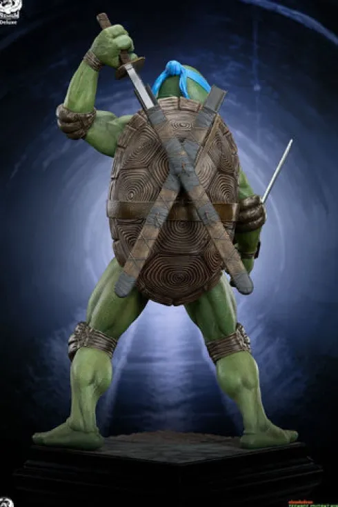 Tortugas Ninja Estatua 1/2 Leonardo Deluxe Edition 86 cm