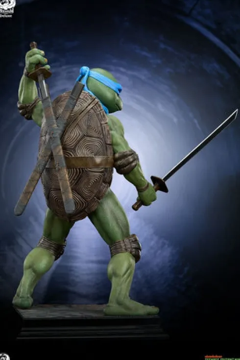 Tortugas Ninja Estatua 1/2 Leonardo Deluxe Edition 86 cm