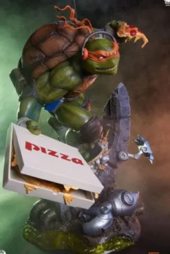 Tortugas Ninja Estatua 1/3 Michelangelo Deluxe Edition 67 cm