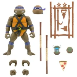 Tortugas Ninja Figura Ultimates Donatello 18 cm