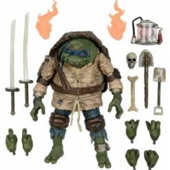 Tortugas Ninja Figura Ultimate Leonardo As Hunchback 18cm