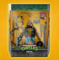 Tortugas Ninja Figura Ultimates Punker Donatello 18 cm