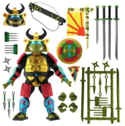Tortugas Ninja Figura Ultimates Leo the Sewer Samurai 18 cm