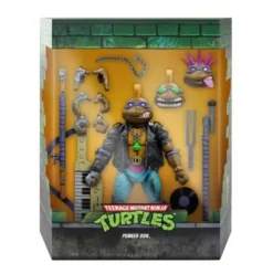 Tortugas Ninja Figura Ultimates Punker Donatello 18 cm