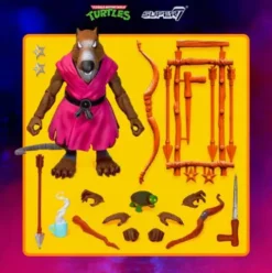 Tortugas Ninja Figura Ultimates Splinter 18 cm