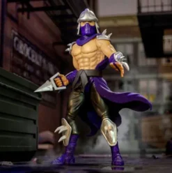 Tortugas Ninja Figura Ultimates Shredder (Silver Armor) 18 cm