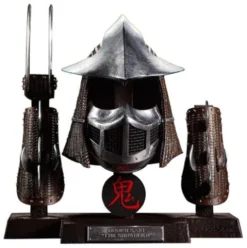 Tortugas Ninja Life-Size conjunto de armadura Shredder (Electroplated Edition) 53 cm