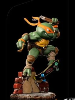 Tortugas Ninja Minifigura Mini Co. PVC Michelangelo 20 cm