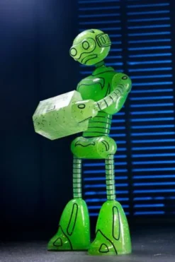 Tortugas Ninja (Mirage Comics) Figura Transmat Fugitoid GID 18 cm