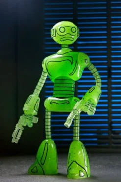 Tortugas Ninja (Mirage Comics) Figura Transmat Fugitoid GID 18 cm