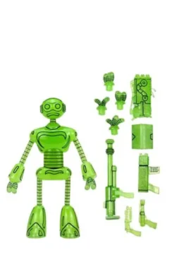 Tortugas Ninja (Mirage Comics) Figura Transmat Fugitoid GID 18 cm