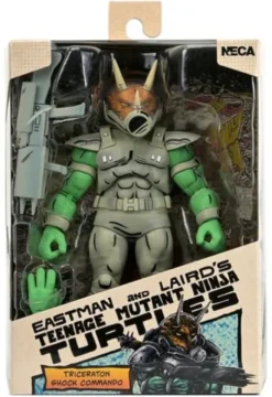 Tortugas Ninja (Mirage Comics) Figura Shock Commando Triceraton 18 cm
