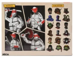 Tortugas Ninja (Mirage Comics) Pack de 2 Figuras Black and White First Turtles 18 cm