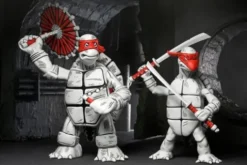 Tortugas Ninja (Mirage Comics) Pack de 2 Figuras Black and White First Turtles 18 cm
