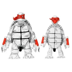 Tortugas Ninja (Mirage Comics) Pack de 2 Figuras Black and White First Turtles 18 cm