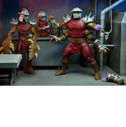 Tortugas Ninja (Mirage Comics) Figura Shredder Clone & Mini Shredder (Deluxe) 18 cm