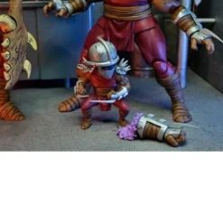 Tortugas Ninja (Mirage Comics) Figura Shredder Clone & Mini Shredder (Deluxe) 18 cm