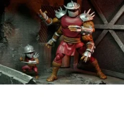 Tortugas Ninja (Mirage Comics) Figura Shredder Clone & Mini Shredder (Deluxe) 18 cm