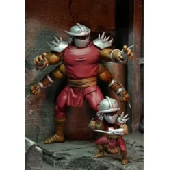 Tortugas Ninja (Mirage Comics) Figura Shredder Clone & Mini Shredder (Deluxe) 18 cm