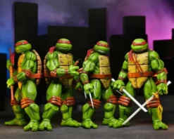 Tortugas Ninja (Mirage Comics) Figuras Paquete de 4 Leonardo, Raphael, Michelangelo, & Donatello 18 cm
