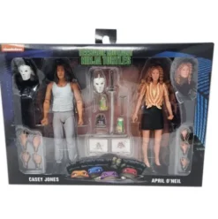 Tortugas Ninja Pack de 2 Figuras April O’Neil & Casey Jones 18 cm