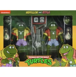 Tortugas Ninja Pack de 2 Figuras Napoleon & Atilla Frog 18 cm