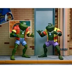 Tortugas Ninja Pack de 2 Figuras Napoleon & Atilla Frog 18 cm