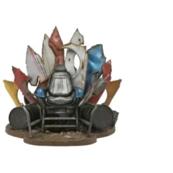 Tortugas Ninja 2: Secret of the Ooze Diorama Shredder’s Throne 27 cm