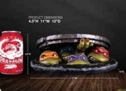 Tortugas Ninja Tabletop 1/4 Underground 11 cm