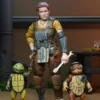 Tortugas Ninja (The Last Ronin The Lost Years) Figura Synja Grammy April with Baby Yi & Moja 18 cm