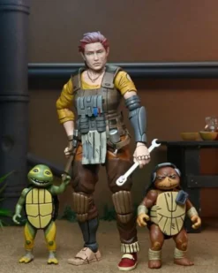 Tortugas Ninja (The Last Ronin The Lost Years) Figura Synja Grammy April with Baby Yi & Moja 18 cm