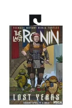 Tortugas Ninja (The Last Ronin The Lost Years) Figura Synja Grammy April with Baby Yi & Moja 18 cm