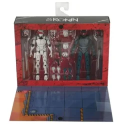 Tortugas Ninja (The Last Ronin) Pack de 2 Figuras Synja Robots 18 cm