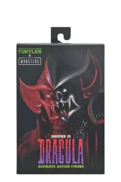 Tortugas Ninja x Universal Monsters Figuras Shredder as Dracula Classic Colors 18 cm