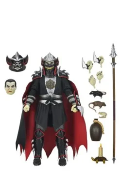 Tortugas Ninja x Universal Monsters Figuras Shredder as Dracula Classic Colors 18 cm