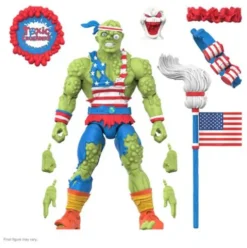 Toxic Crusaders Figura Ultimates Toxie (Vintage Toy America) 18 cm