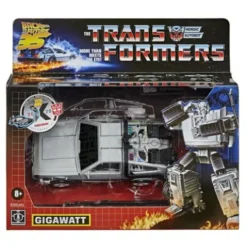 Transformers Collaborative Back to the Future Delorean Gigawatt