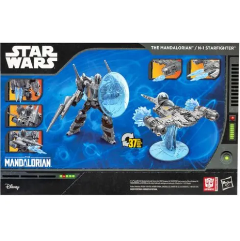 Transformers Collaborative Star Wars: The Mandalorian™ N-1 Starfighter