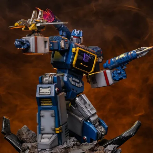 Transformers Estatua 1/20 Demi Scale Soundwave 29 cm