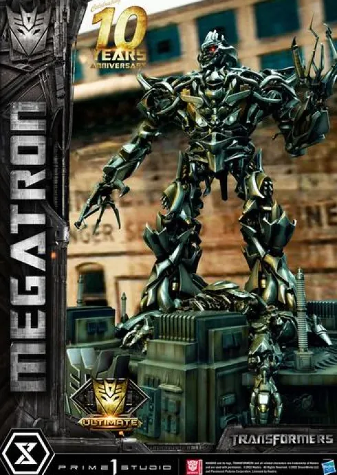 Transformers Estatua Museum Masterline Megatron Ultimate Bonus Version 84 cm
