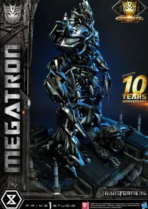 Transformers Estatua Museum Masterline Megatron Ultimate Bonus Version 84 cm