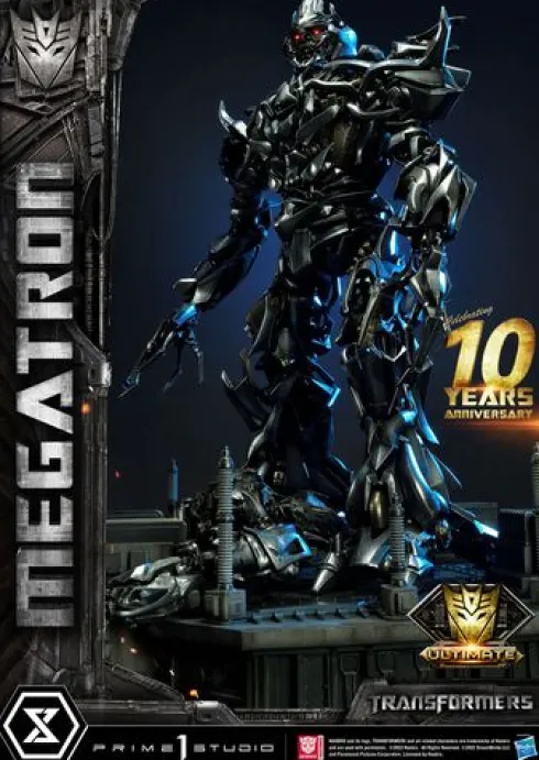 Transformers Estatua Museum Masterline Megatron Ultimate Bonus Version 84 cm