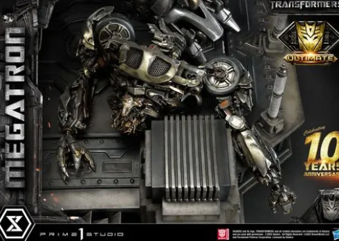 Transformers Estatua Museum Masterline Megatron Ultimate Bonus Version 84 cm
