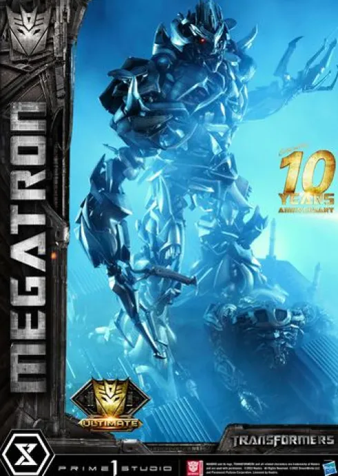 Transformers Estatua Museum Masterline Megatron Ultimate Bonus Version 84 cm