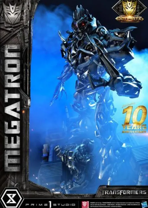 Transformers Estatua Museum Masterline Megatron Ultimate Bonus Version 84 cm