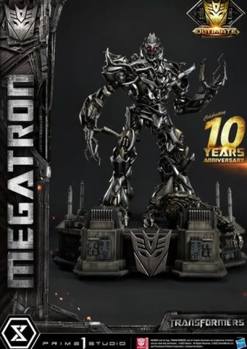 Transformers Estatua Museum Masterline Megatron Ultimate Bonus Version 84 cm