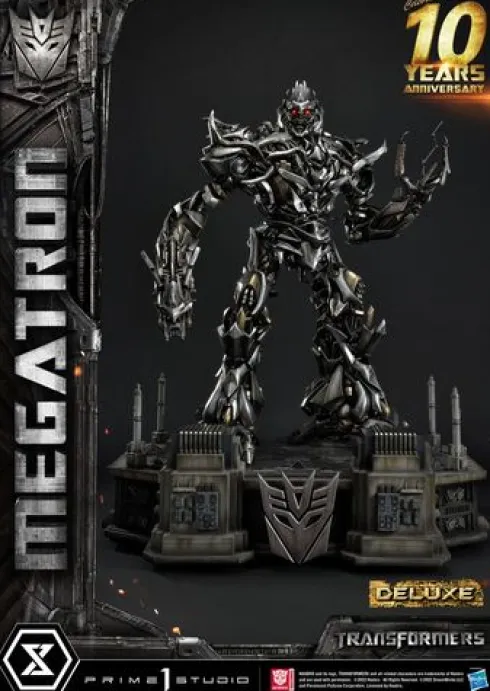 Transformers Estatua Museum Masterline Megatron Deluxe Bonus Version 84 cm